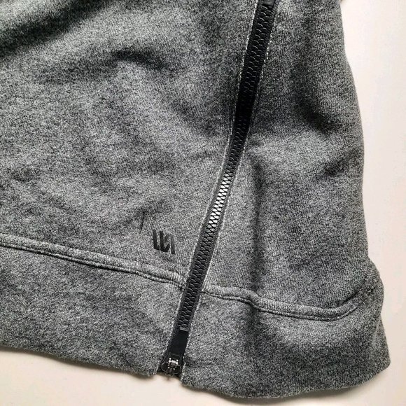 VRST Lux French Terry Hoodie Sweatshirt Mens Small Gray Heather Pullover - Picture 4 of 11